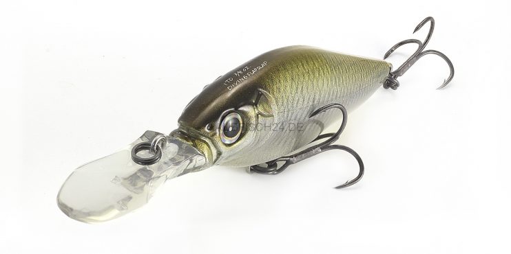 Leurre Megabass Flap Slap SP C 77 Mm - 3/8 Oz - FA Stripe Shiner - Flottant - Neuf