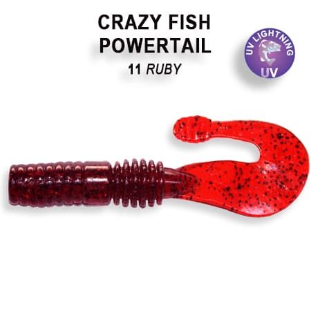 Crazy Fish Powertail 11 Ruby