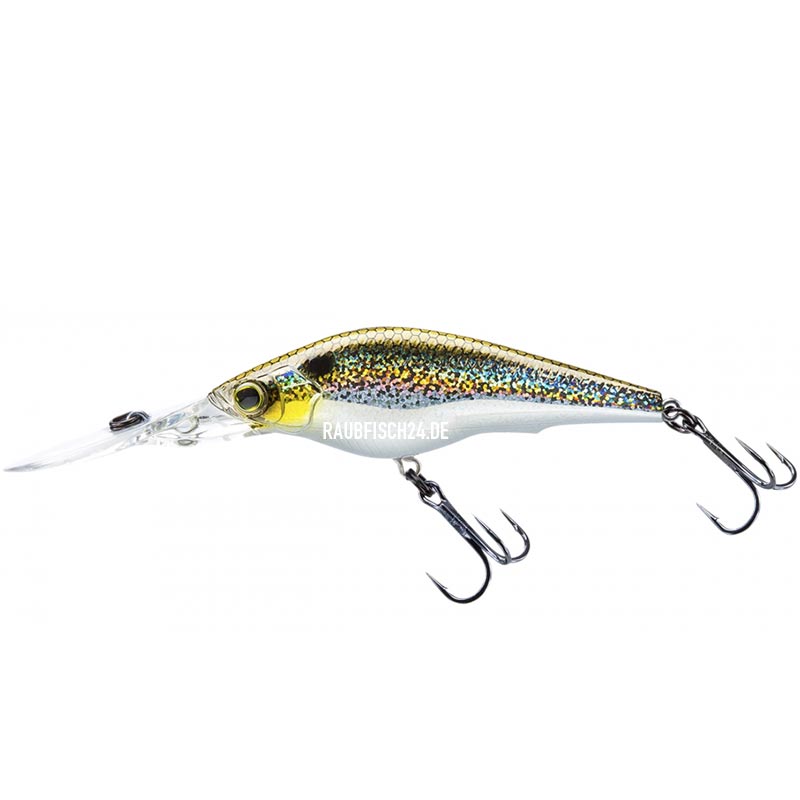 Duel Hardcore Shad PEARL HOLOGRAPHIC SHAD