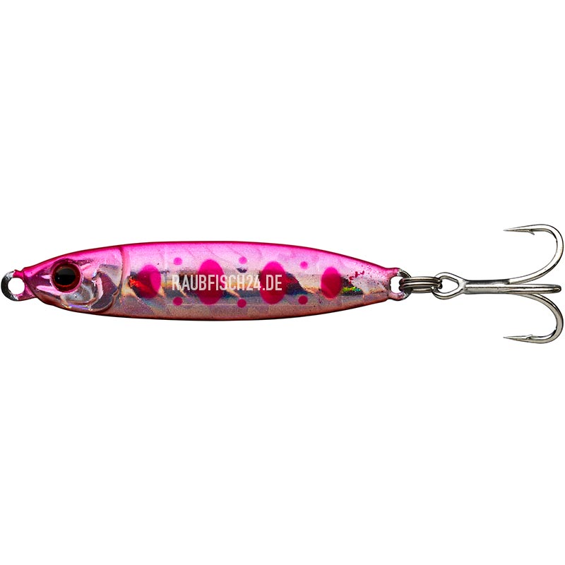 Leurres Métal Illex Silver Shade Ayu 12g - Pour Perche, Sandre, Bar, Truite | Profil S, Coulant