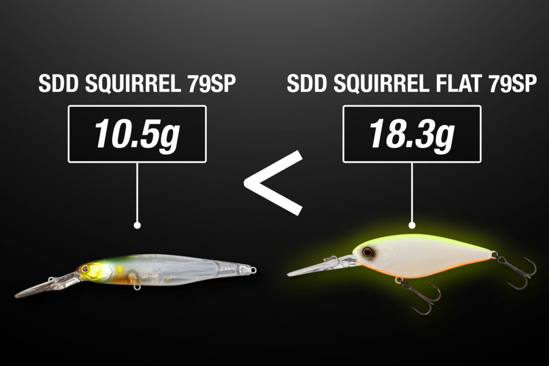 Jackall SDD Squirrel Flat 79SP